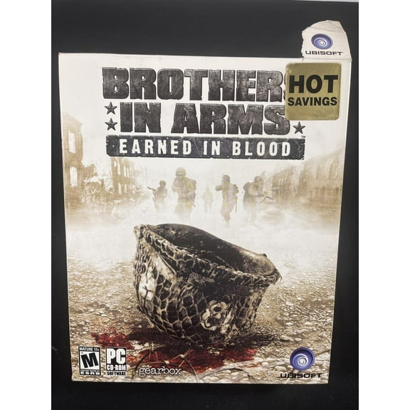Damaged Box Special - Brothers in Arms EARNED IN BLOOD Classic PC CD Game