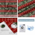 thumbnail image 2 of Fsddascl Green Pine Cones Blackout Curtains for Bedroom/Living Room, Thermal Insulated Kitchen Curtains, Christmas Winter Red Buffalo Plaid Grommet Darkening Window Treatment Drapes 52"x84"x2, 2 of 6