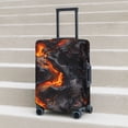 thumbnail image 6 of Xecao Molten Lava Abstract Flow Print Elastic Luggage Cover, Double-sided Print , Perfect for Travel, Business, and Daily Use (Suitcase Not Included)-Large, 6 of 7