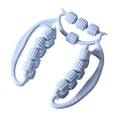 thumbnail image 3 of Tachiuwa Rouleau de Massage Portable Rouleau de Relaxation Musculaire 20 Roues pour Jambes Bras Mollet Bleu, 3 of 9