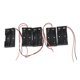 thumbnail image 1 of 5pzs Caja estuche sostenedor de 2 x 1.5V AA bateria negro con plomo alambre, 1 of 8