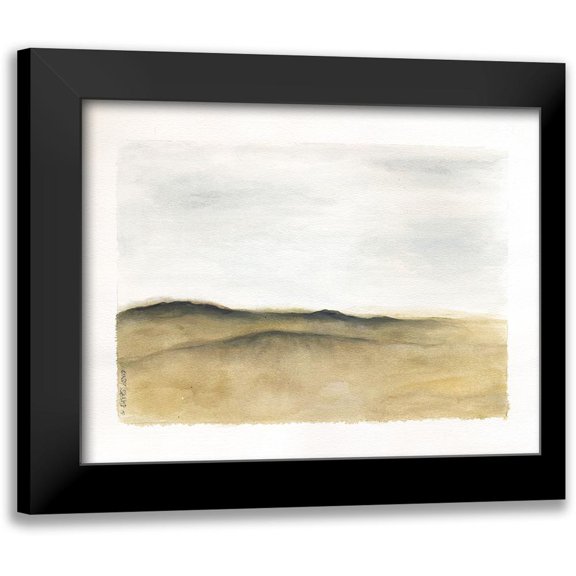 Shamp, Cindy 24x19 Black Modern Framed Museum Art Print Titled - Mod Landscape II