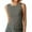 Gray, variant on Lixiuxyad Built-in Bra Tank Tops Womens Solid Color Round Neck Sleeveless Ribbed T Shirt Basic Layering Top(Gray M)