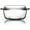 1.5L, variant on Clear Round Glass Casserole Dish with Lid - Microwave, Oven, Freezer & Dishwasher Safe (1.5L)