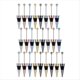thumbnail image 1 of 25 Tapones de Vino con Cuentas para de Vino, Tapón con Cuentas para Botella de Vino, Protector de Vino de Aleación, Reutilizable, 1 of 5