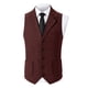 thumbnail image 2 of pstuiky Camisetas interiores de tirantes para hombre, Camisa de hombre sin mangas de color liso con múltiples bolsillos, cómoda y transpirable. Chaleco para hombre xs, 2 of 6