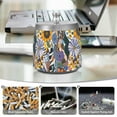 thumbnail image 6 of Yayeee Ashtray with Lid for Cigarette Smokeless Stainless Steel Home Ash Holder, Purple Flowers, 6 of 7