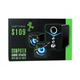 thumbnail image 2 of Dart Frog 2.1 Channel Computer Gaming Speakers with LED RGB Lights and Subwoofer with Volume, Treble and Bass Controls - Black, 2 of 4