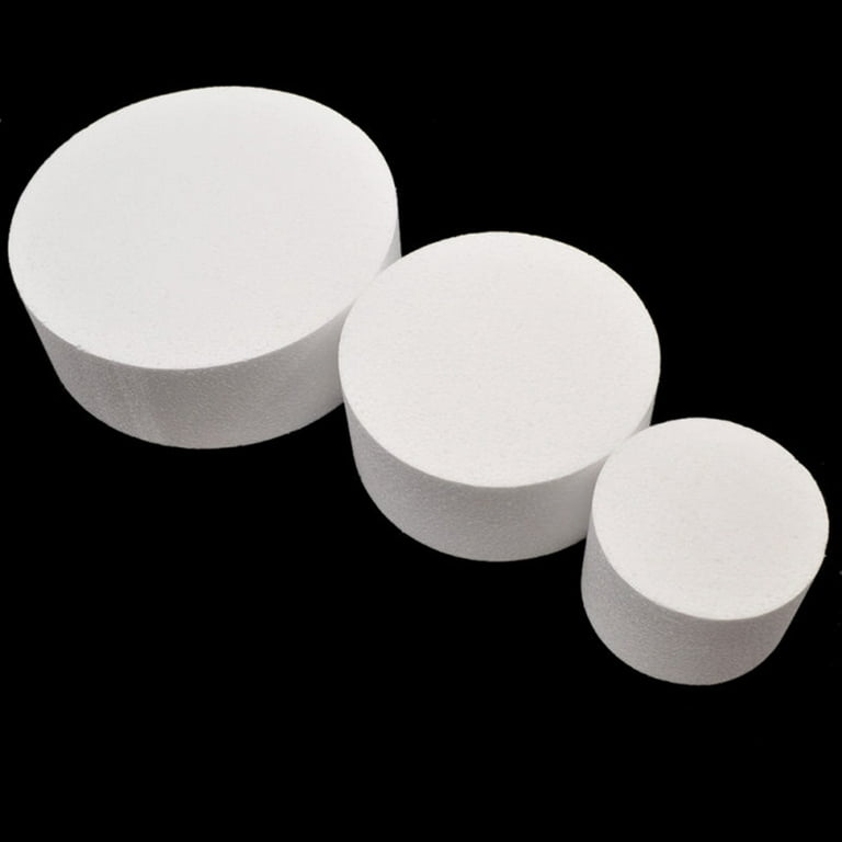4 Tall Circle Styrofoam Cake Dummy – Over The Top Cake Supplies - The  Woodlands