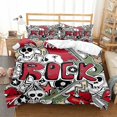 thumbnail image 1 of Street Graffiti Bedding Set Boho Duvet Cover King Queen Bedding E, 1 of 1