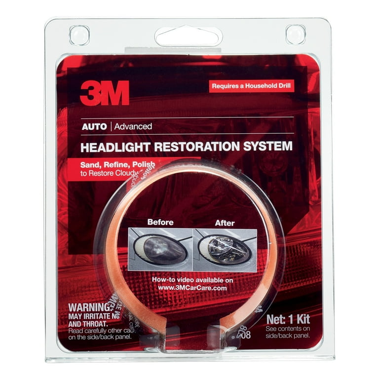Headlight Restoration System with Drill Attachment photo 2