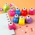 thumbnail image 3 of QJUHUNG 5pcs Mini Stainless Steel Embossing & Punch Set - Portable DIY Craft Tools for Scrapbooking  Card Making & Journal Decor with Mixed Colors, 3 of 7