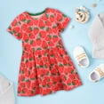 thumbnail image 7 of Toddler Girls T-Shirt Dresses Short Sleeve Girl Casual Clohtes for Kids 2 to 8 Years Summer Basic Tunic Dress, 7 of 7