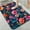 Dark Floral Pattern, variant on 1pc Tropical Sunset with Palm Trees Bathroom Rug Bathroom Decor and Accessories- Durable,Anti Slip,And Quick Drying,Suitable For Indoor/outdoor Use - Perfect For Bathrooms,Bedrooms,Kitchens