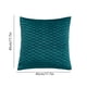 thumbnail image 3 of pstuiky Juego de almohadas plisadas de terciopelo de color liso cojín para sofá cojín para cabecera soporte lumbar para oficina protección lumbar, 3 of 6