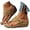 Brown, variant on Orthopedic Sandals for Women 2025,Summer Slip On Beach Sandals Dressy Arch Support Wedge Sandal Vintage Wide Width Flip Flops Casual Boho Slipper
