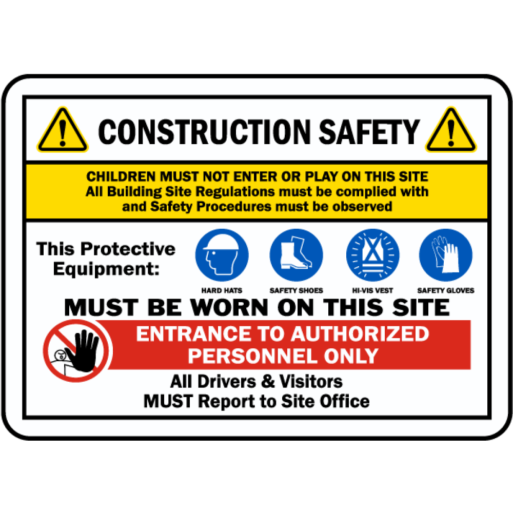 Construction Site Safety Signs And Stickers 3 Signs vrogue.co