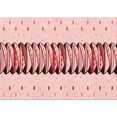 thumbnail image 1 of Ahgly Company Machine Washable Indoor Rectangle Transitional Red Area Rugs, 7' x 9', 1 of 7