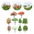 thumbnail image 2 of Adornos de árbol simulados, mesa de arena, árbol falso, adornos de árbol de micropaisaje, 10 Uds., 2 of 4