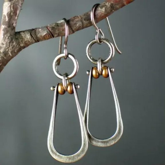 K-KED Fashion 925 Silver Plated Dangle Drop Earrings Women Minimalist Party Jewelry