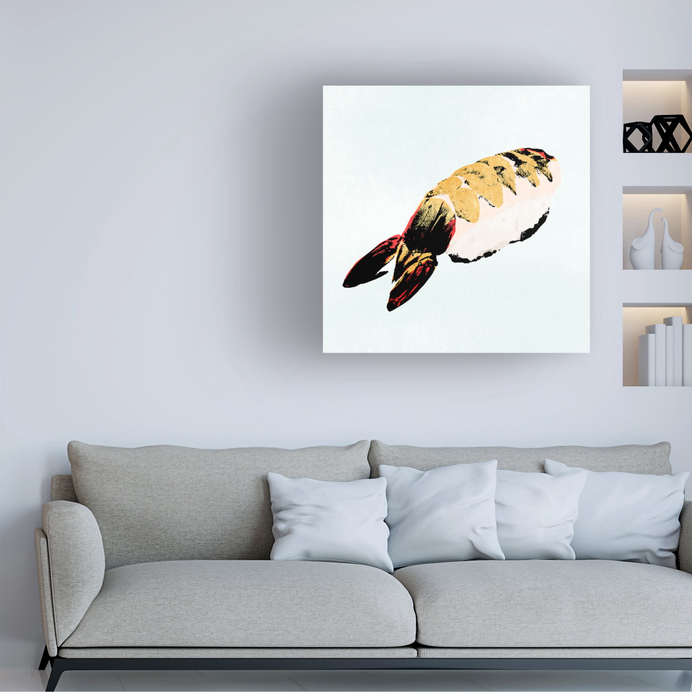 Annie Warren 'Sushi Style VII' Canvas Art