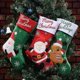 thumbnail image 1 of Christmas Decorations Old Man Elk Christmas Gift Gift Bag Candy Bag Pendant(3pcs, Red-green), 1 of 5