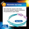 thumbnail image 3 of VIEW V-260JASA Try Junior SWIPE Anti-Fog Racing Swim Goggles, Smoke, 3 of 7