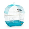 thumbnail image 5 of Prevue Pet Products Southbeach Teal/White Dome Top Bird Cage SP50071, 5 of 6
