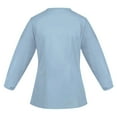 thumbnail image 3 of Women's  Pocket Notch Neck Scrub Top Women,Womens Scrubs,Scrubs for Women,Scrub Top,Nursing Scrubs-Light Blue XL, 3 of 5