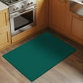 thumbnail image 3 of Dark Green Area Rugs 2x3 for Living Room, Farmhouse Solid Green Color Modern Art Non Slip Washable Rug Runner, Low Pile Indoor Floor Carpet Mat Bathroom Rugs for Bedroom, Kids Room, 3 of 9