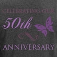 thumbnail image 3 of CafePress - 50Th Anniversary (Butterfly) Long Sleeve Dark T Sh - Long Sleeve Dark T-Shirt, 3 of 4
