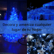 thumbnail image 4 of Luces navideñas DOSYU serie Azul 15 Metros 300 LEDs DY-ICE300L-V8, 4 of 7
