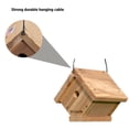 thumbnail image 6 of WoodLink Traditional Wren Birdhouse, 1" Hole Size, Hanging Wren House with 1 Inch Opening, 6 of 8