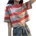 thumbnail image 2 of LADIGASU Women's Summer able Short Sleeved Hooded Loose Short Sleeved Hooded, 2 of 6