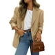 thumbnail image 1 of Blazer PRETTYGARDEN 2025 para mujer, casual, de negocios, color caqui, S, 1 of 6