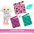 thumbnail image 3 of Barbie Cutie Reveal Cozy Cute Tees Series Chelsea Doll & Accessories, Plush Lamb, Blonde Small Doll, 3 of 6