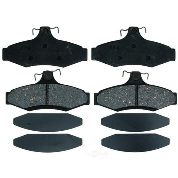 Raybestos PGD724C Professional Grade Ceramic Disc Brake Pad Set Fits select: 1997-2004 MITSUBISHI DIAMANTE, 1999-2002 DAEWOO NUBIRA