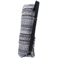 thumbnail image 4 of Bolsa para esterilla de yoga, multifuncional, ajustable, con correa para el hombro, para ejercicio, color negro y blanco, 4 of 10