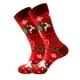 thumbnail image 3 of Lindos calcetines navideños Calcetín largo Calcetines de algodón Mujeres EstiloD Zulema calcetines de dibujos animados para mujer, 3 of 7