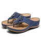 thumbnail image 3 of Sandalias ortopédicas para mujer Comfort Premium Sandalias planas informales para verano Senderismo al aire libre Caminar oso de fresa Hogar, 3 of 4