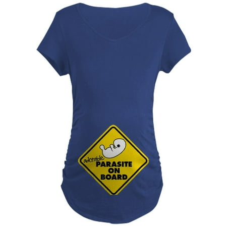 

CafePress - Parasite On Board Maternity Dark T Shirt - Maternity Dark T-Shirt