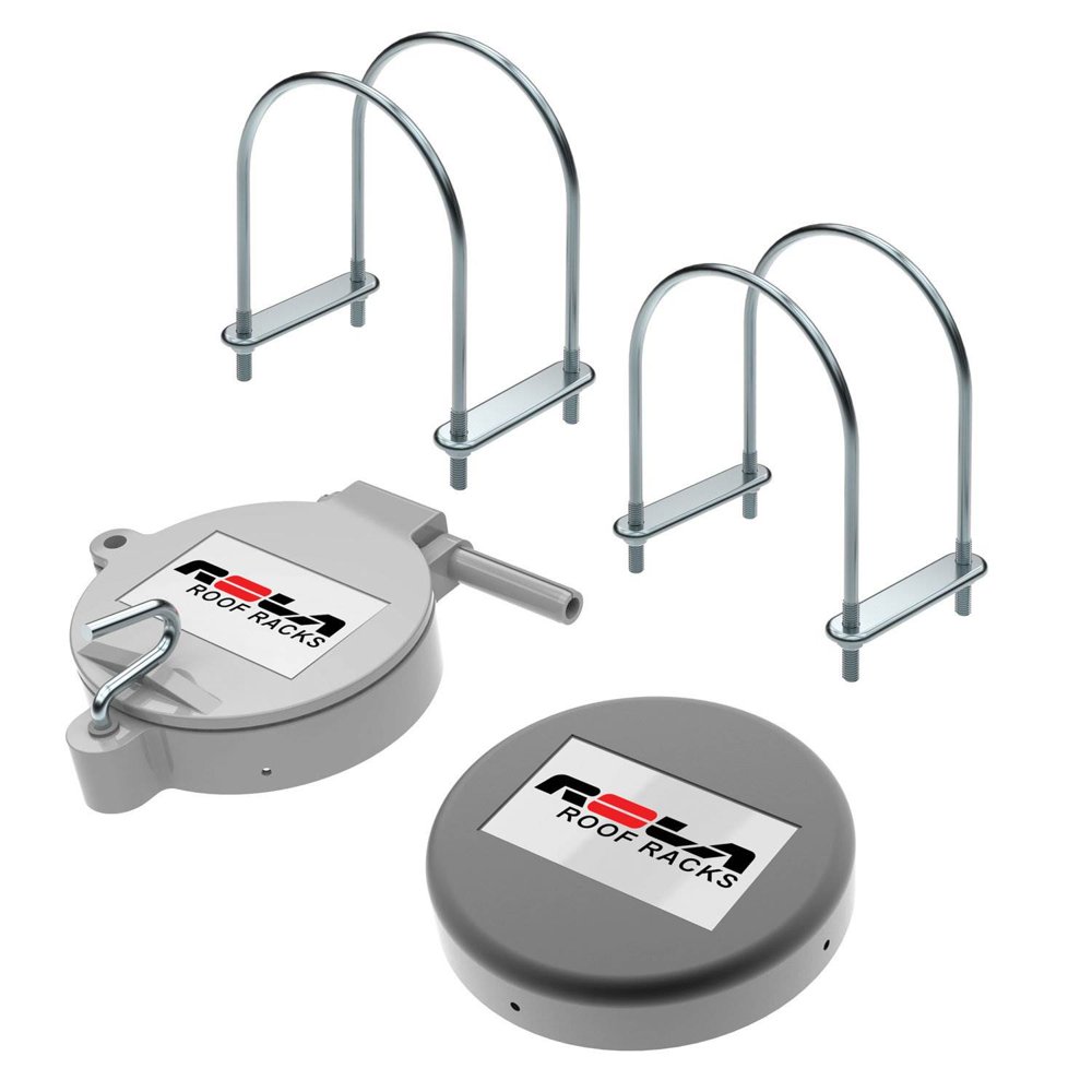 ROLA 59797 Truck Bed Roof Rack 6" Conduit Pipe End Cap Carrier Rack