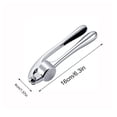 thumbnail image 3 of Garlic Press Garlic Crusher Manual Ginger Garlic Press Household Alloy Kitchen Mini Tool Garlic Masher, 3 of 5