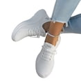 thumbnail image 5 of YOUYEDIAN Orthopedic Shoes for Women Fashion Breathable Mesh Round Toe Versatile Comfy Platform Soft Sneakers Casual Sport Non Slip Running Shoes, 5 of 5