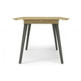 thumbnail image 3 of Beachside ACACIA WOOD 87" Wide Outdoor Extendable Dining Table in Light Teak, 3 of 12
