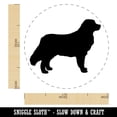 thumbnail image 2 of Bernese Mountain Dog Solid Self-Inking Rubber Stamp Ink Stamper - Green Ink - Medium 1 Inch, 2 of 7