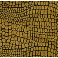 thumbnail image 4 of oneOone Polyester Lycra Dark Mustard Fabric Crocodile Animal Skin Sewing Fabric By The Yard Printed Diy Clothing Sewing Supplies 56 Inch Wide, 4 of 4