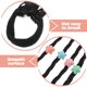 thumbnail image 3 of ADDHAT Extensión De Coleta Trenzada Sintética Multicolor Para Mujer Accesorio De, 3 of 7