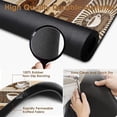 thumbnail image 2 of Coffee Mat for Countertops, Coffee Cup Tea Vintage Dish Drying Mat 2 Pcs for Kitchen Coffee Bar Accessories, Coffee Maker Espresso Machine Dish Rack Hide Stain Rubber Backed 12x19In, 2 of 6