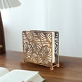 thumbnail image 1 of Danhjin Iron Paper Wiping Rack Desktop Stainless Steel Tissue Support Restaurant Vertical Tissue Support Napkin Support Room Decor, 1 of 6